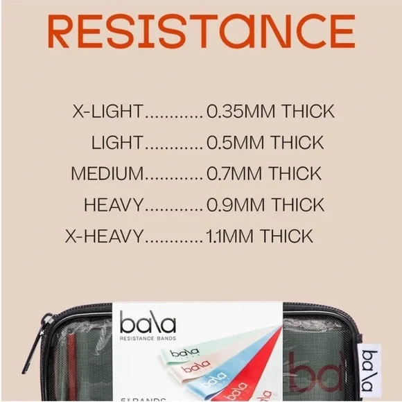 Bala Resistance Bands Set - Picture 7 of 9